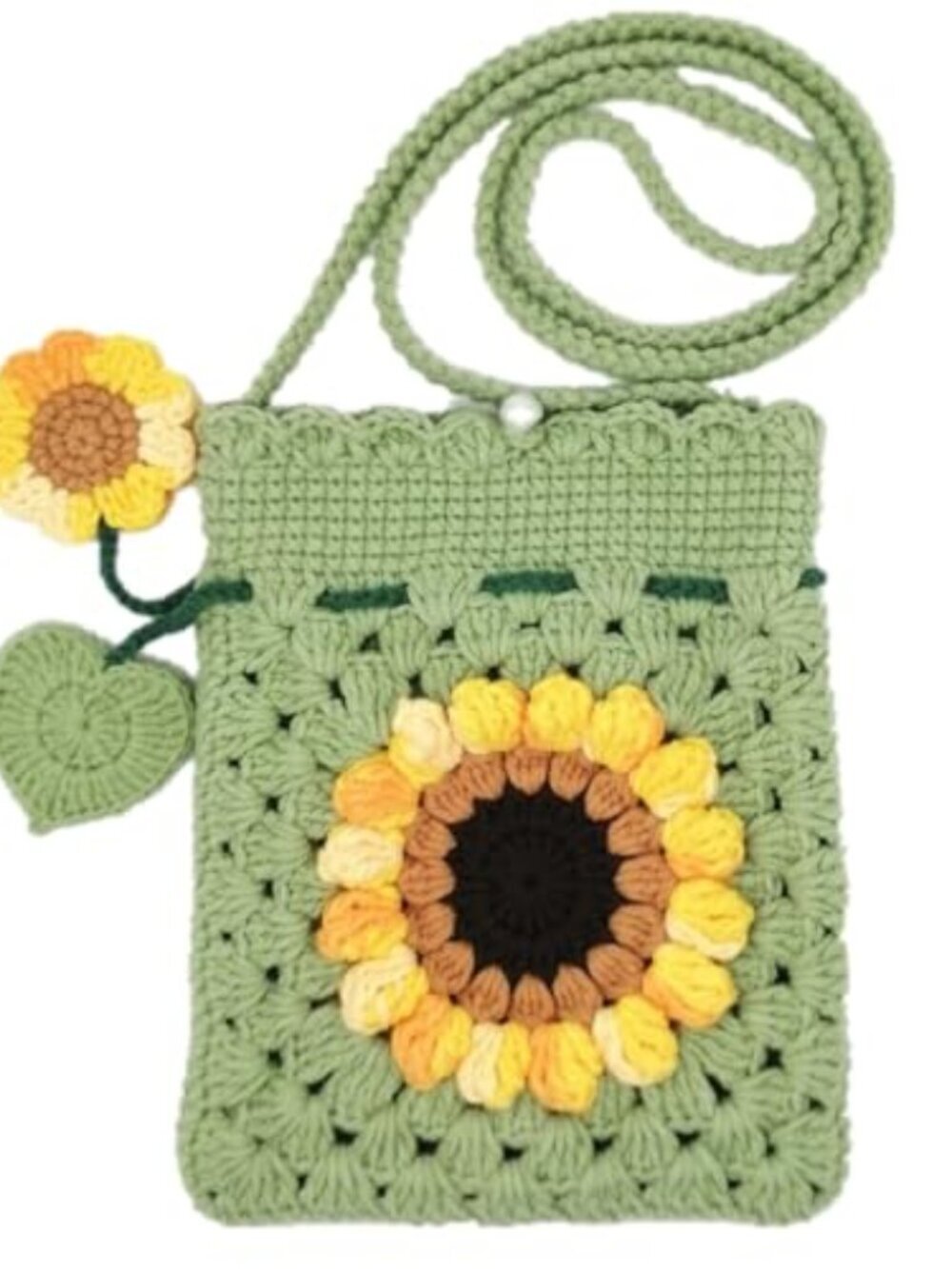 Handmade Crochet Sunflower